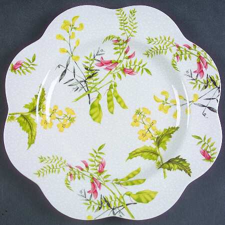 Home Accents Botanical 9" Daisy Plate
