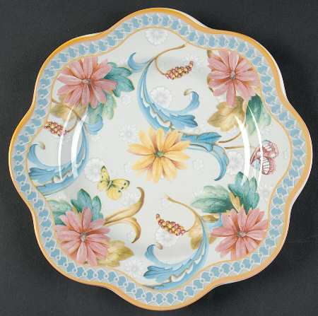 Home Accents Exotic Garden 9" Daisy Plate