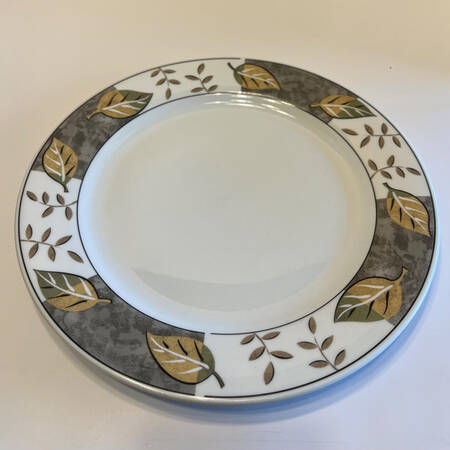 October Salad Plate