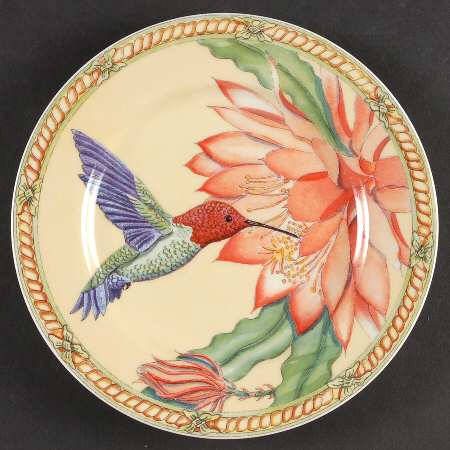 Hummingbird Collection Salad/Dessert Plate
