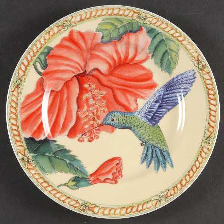 Hummingbird Collection Salad/Dessert Plate