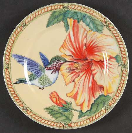 Hummingbird Collection Salad/Dessert Plate