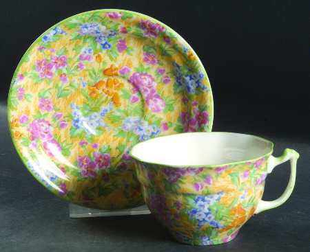 2858 Flat Cup & Saucer Set