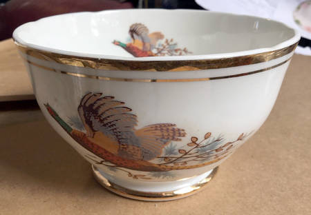 Pheasant Open Sugar Bowl