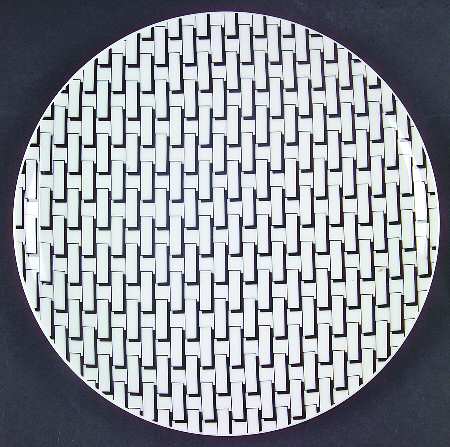 Foley Square Black Salad Plate