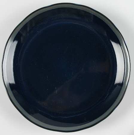 Moon Glow Blue Salad Plate