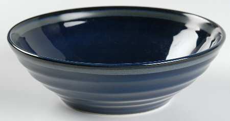 Moon Glow Blue Coupe Soup Bowl