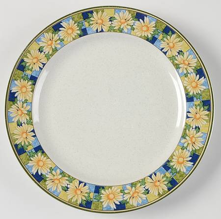Summer Daisy Salad Plate