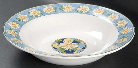 Summer Daisy 9" Round Vegetable Bowl