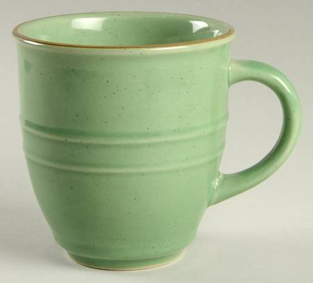 Country Crock Green Speckle Mug