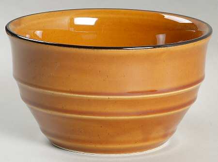 Country Crock Brown Speckle Deep Soup/Cereal Bowl