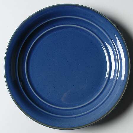 Country Crock Blue Speckle Salad/Dessert Plate