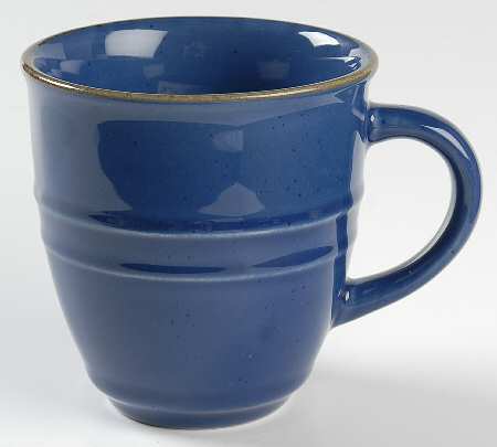 Country Crock Blue Speckle Mug
