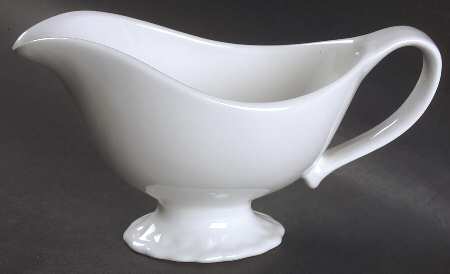 Whiteware Gravy Boat