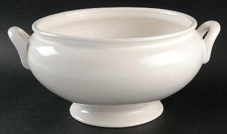 Whiteware Tureen No Lid