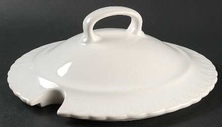 Whiteware Lid for Tureen
