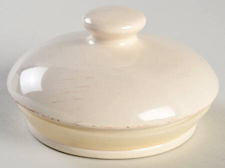 Sorrento Ivory Lid for Small Canister