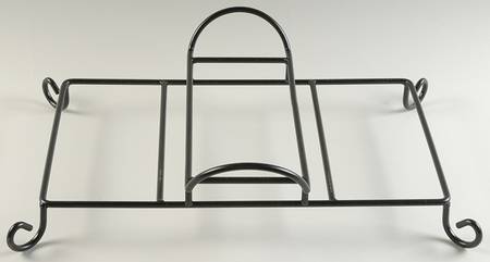 Sorrento Ivory Buffet Stand-Metal/3 Step-Stand