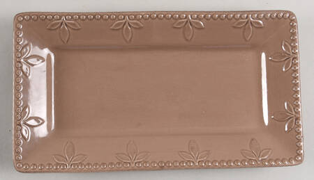 Sorrento Suede Rectangular Tray 11"
