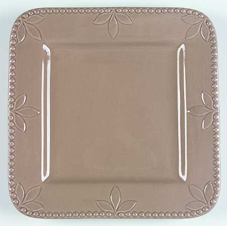 Sorrento Suede Square Dinner Plate