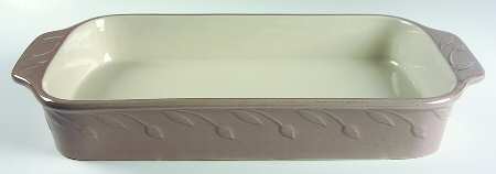 Sorrento Suede 18" Rectangular Baker