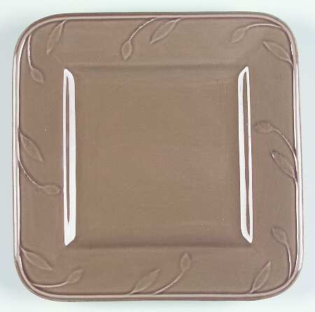 Sorrento Suede Square Salad Plate
