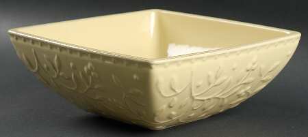 Chelsea Butter (Yellow) 8" Square Vegetable Bowl