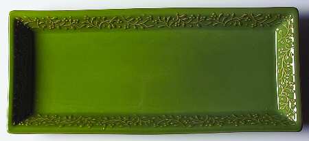 Chelsea Parsley (Green) 18" Rectangular Serving Platter