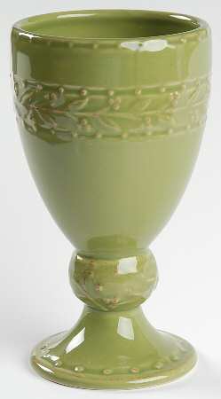 Chelsea Parsley (Green) China Goblet
