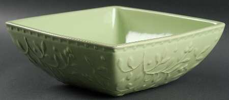 Chelsea Honeydew (Lt Green) 8" Square Vegetable Bowl