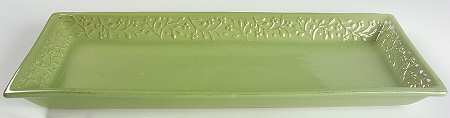 Chelsea Honeydew (Lt Green) 18" Rectangular Serving Platter