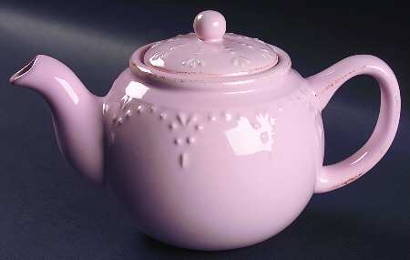 Now and Then Rose Blossom Teapot & Lid