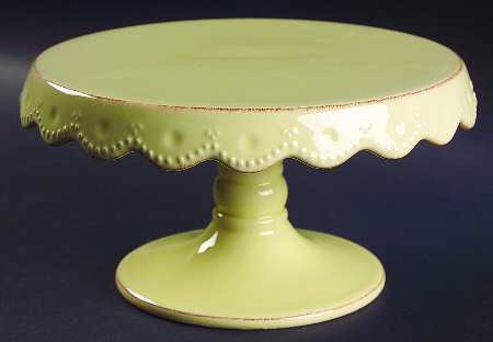 Now and Then Chiffon 8" Diameter Pedestal Cake Stand
