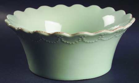 Now and Then Mint 9" Round Serving Bowl