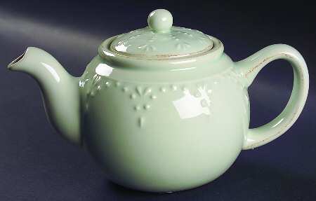 Now and Then Mint Teapot & Lid