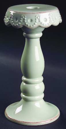 Now and Then Mint 8" Tall Candlestick