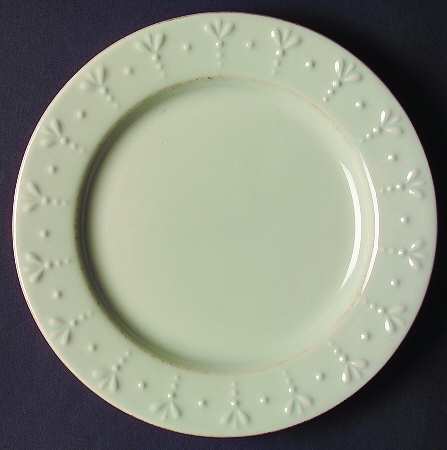 Now and Then Mint Salad Plate by Signature