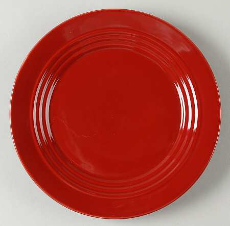 Boscoware Red Salad Plate