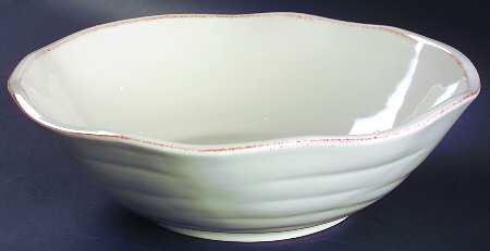Ceramica Linen 11" Round Serving Bowl