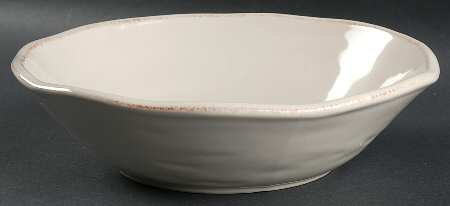 Ceramica Linen 9" Round Serving Bowl