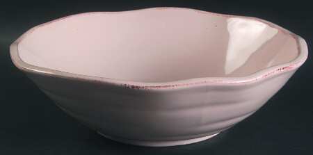 Ceramica Pink 11" Round Serving Bowl