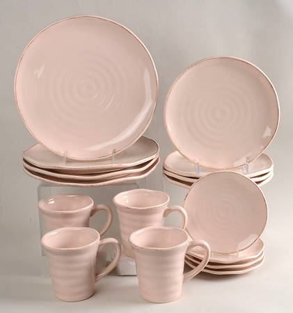 Ceramica Pink 16 Piece Set
