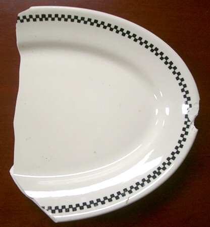STR104 14" Oval Serving Platter