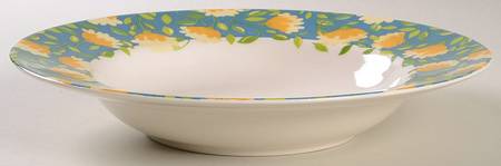Chicory Hymn Large Rim Soup Bowl