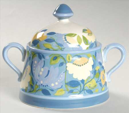 Chicory Hymn Sugar Bowl & Lid