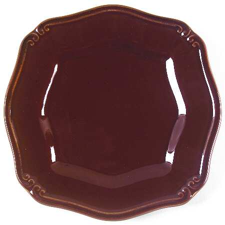 Isabella Espresso Brown Bread & Butter Plate by Signature