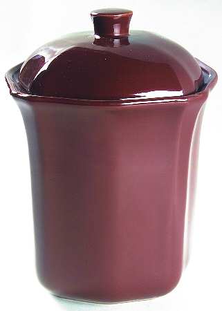Isabella Espresso Brown Large Canister & Lid