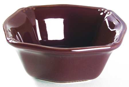 Isabella Espresso Brown Fruit/Dessert (Sauce) Bowl by Signature