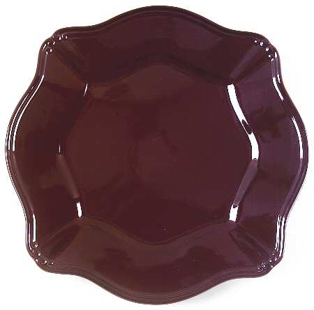 Isabella Espresso Brown 13" Square Serving Platter by Signature