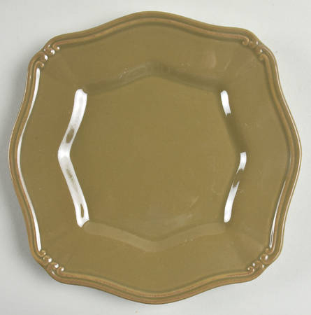 Isabella Olive Green Salad Plate